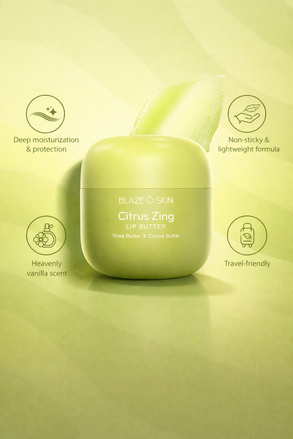 Blaze O’ Skin Citrus Zing Lip Butter 30ml