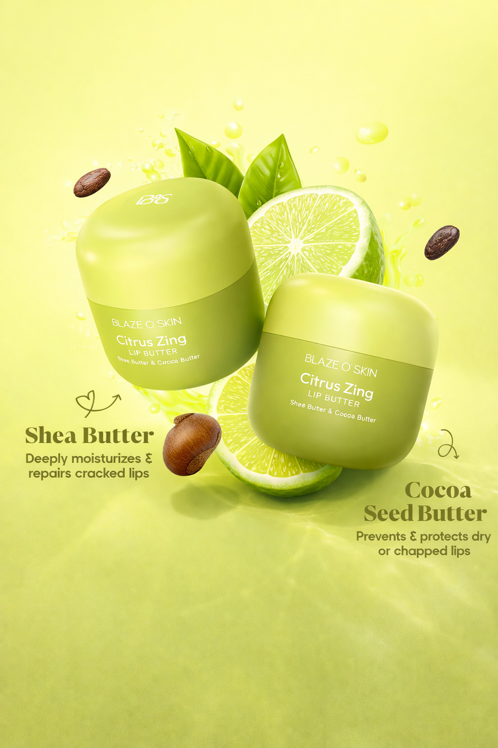Blaze O’ Skin Citrus Zing Lip Butter 30ml
