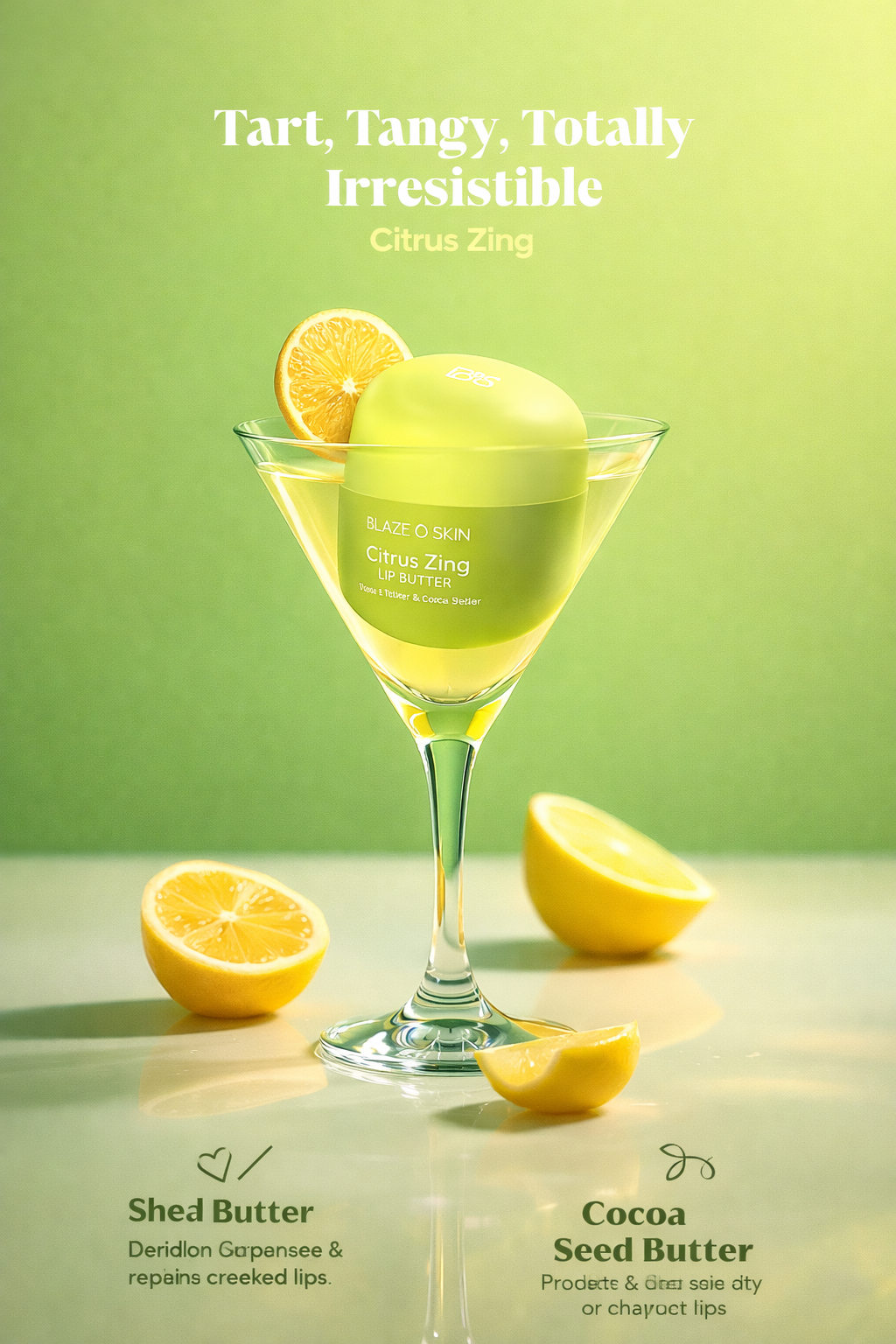 Blaze O’ Skin Citrus Zing Lip Butter 30ml