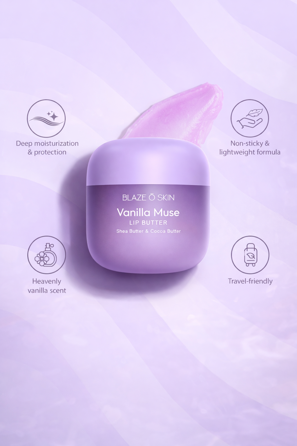 Blaze O’ Skin Vanilla Muse Lip Butter 30ml