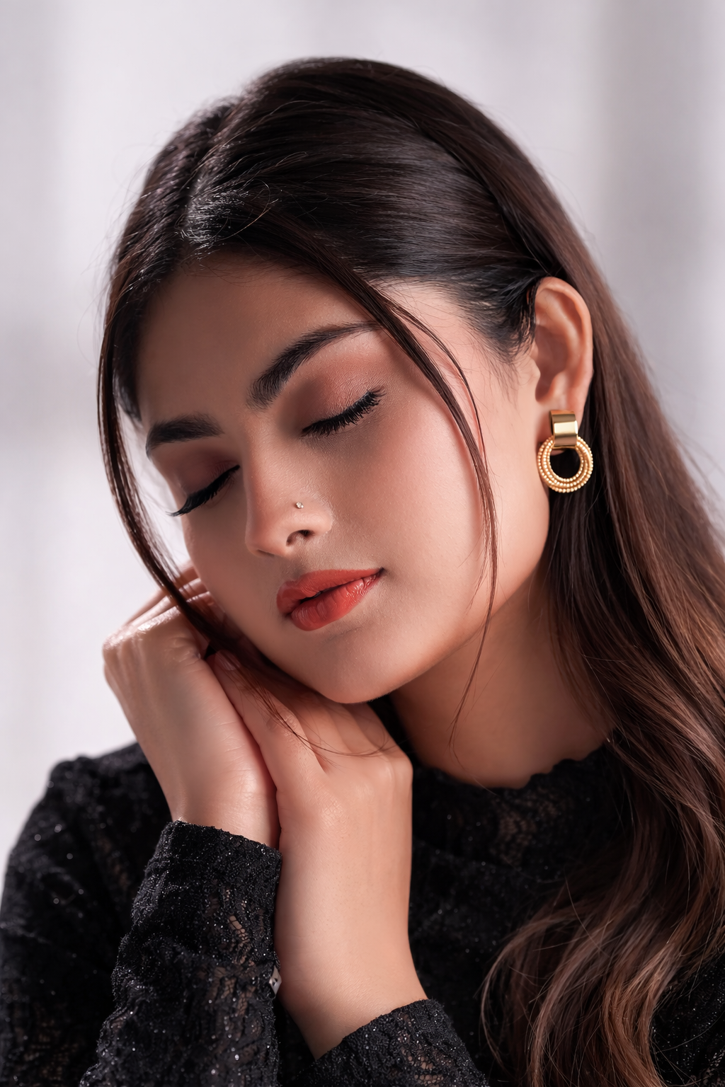 Glorin Earring Lustra Ring