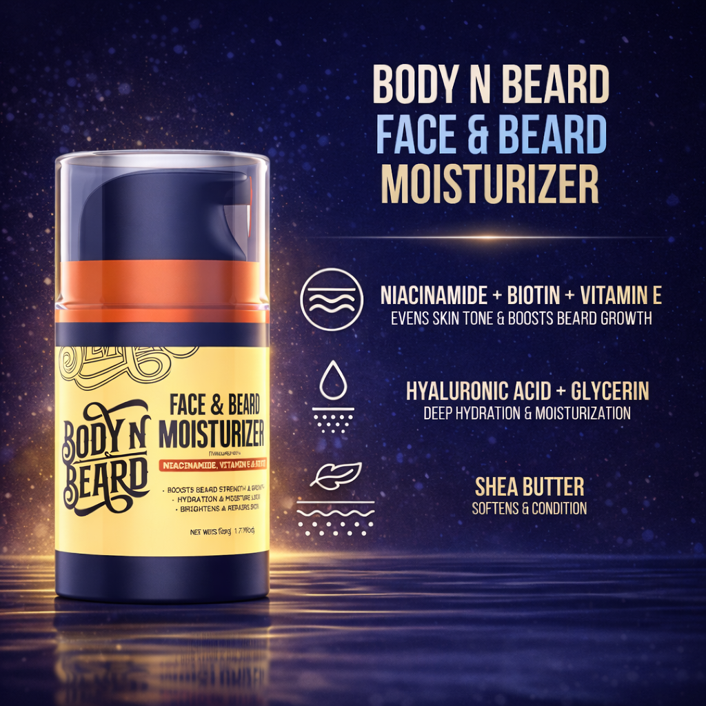 Body N Beard Face & Beard Moisturizer