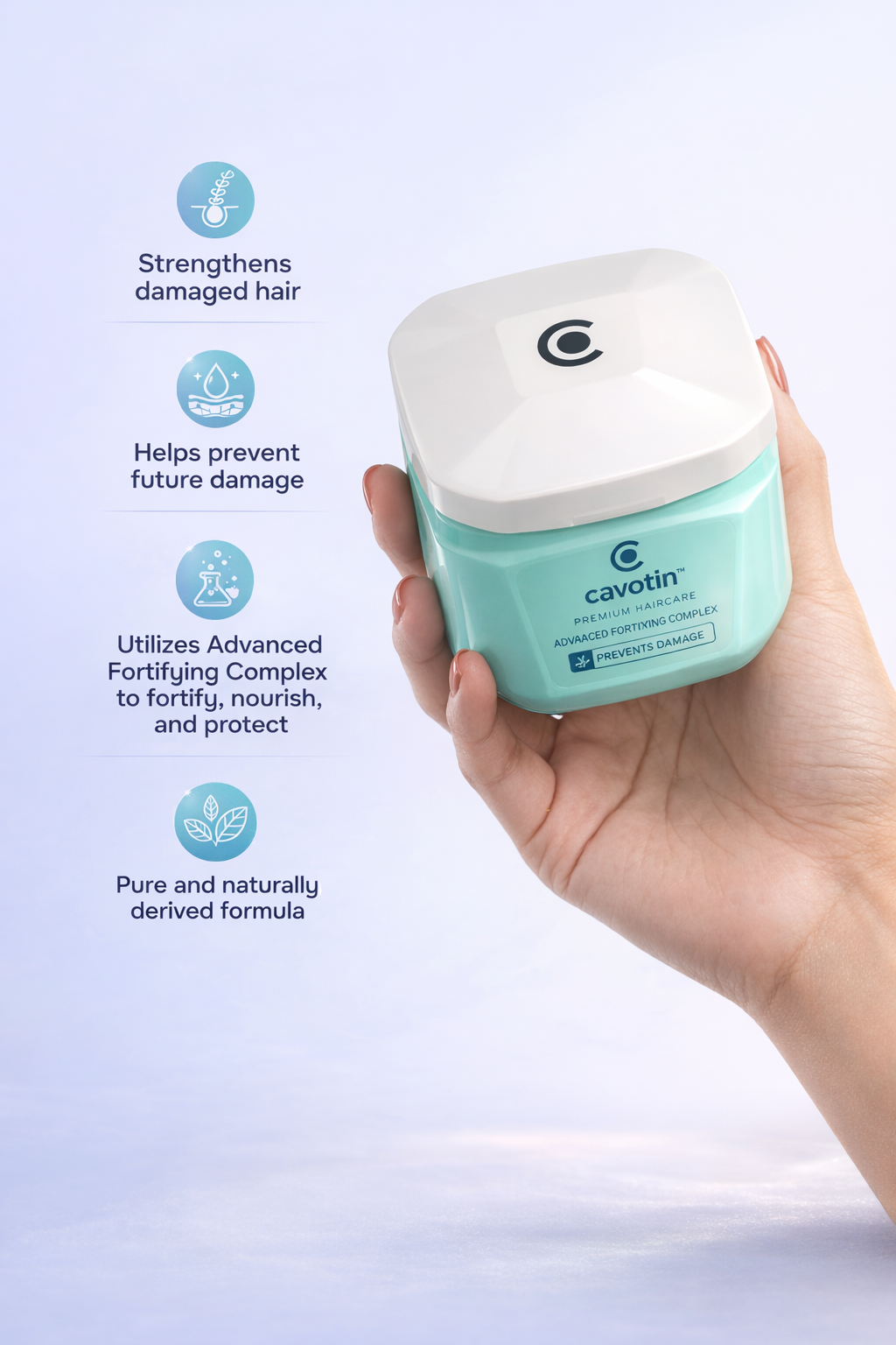 Cavotin Forti-Fusion Intensive Repair Hair Mask 200gm