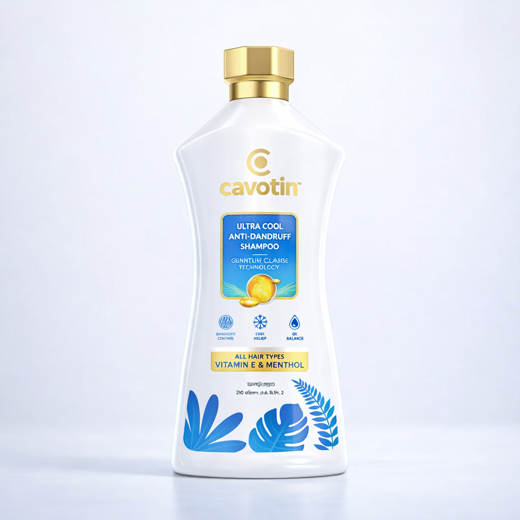 Cavotin Ultra-Cool Anti-dandruff Shampoo 250ml