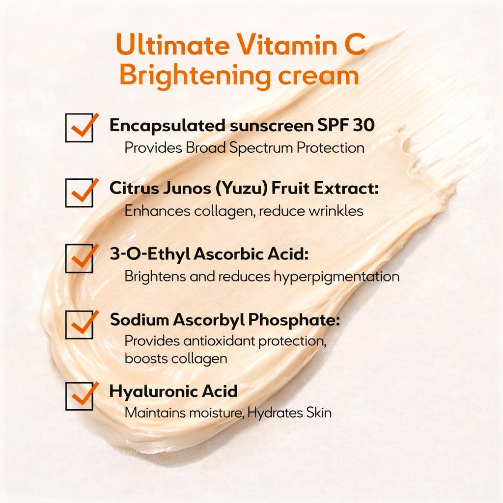 Skin Mynt Vitamin C Brightening Day Cream SPF 30 50gm