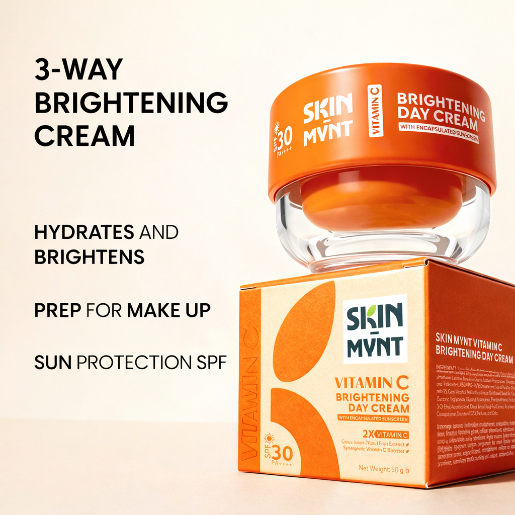 Skin Mynt Vitamin C Brightening Day Cream SPF 30 50gm