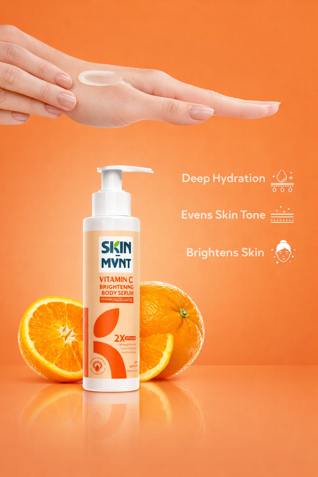 Skin Mynt Vitamin C Brightening Body Serum 100ml