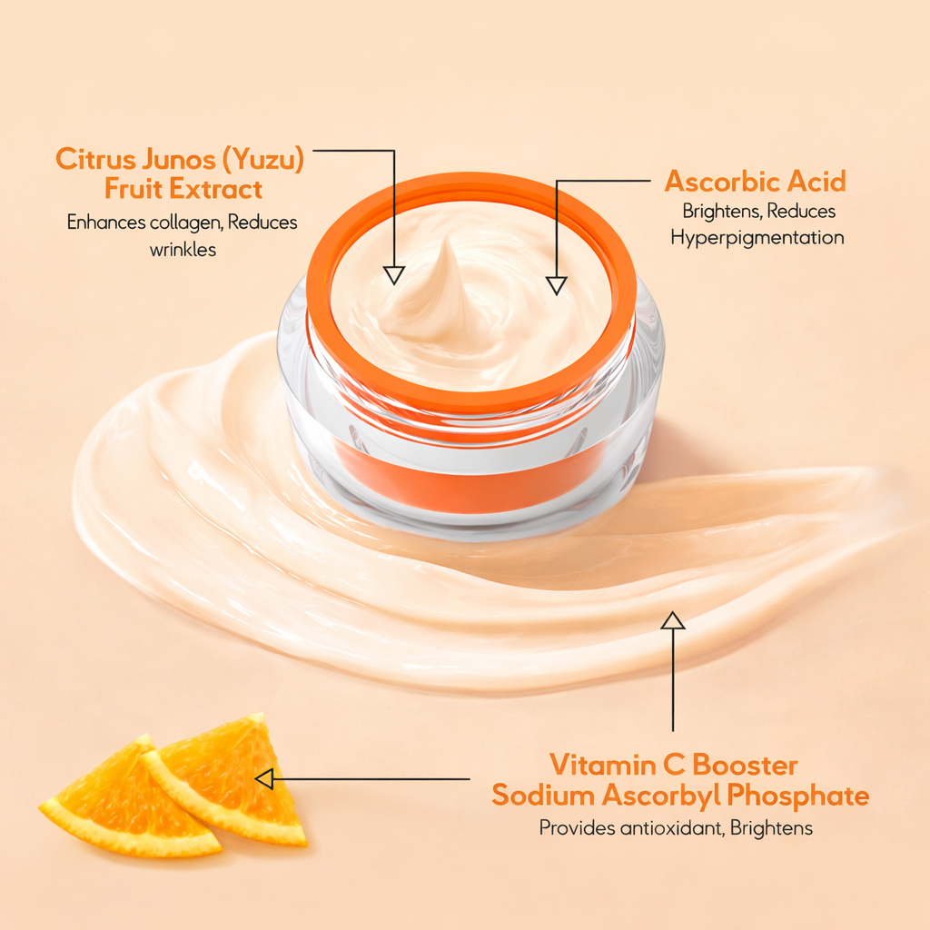 Skin Mynt Vitamin C Brightening Sleeping Mask 50g