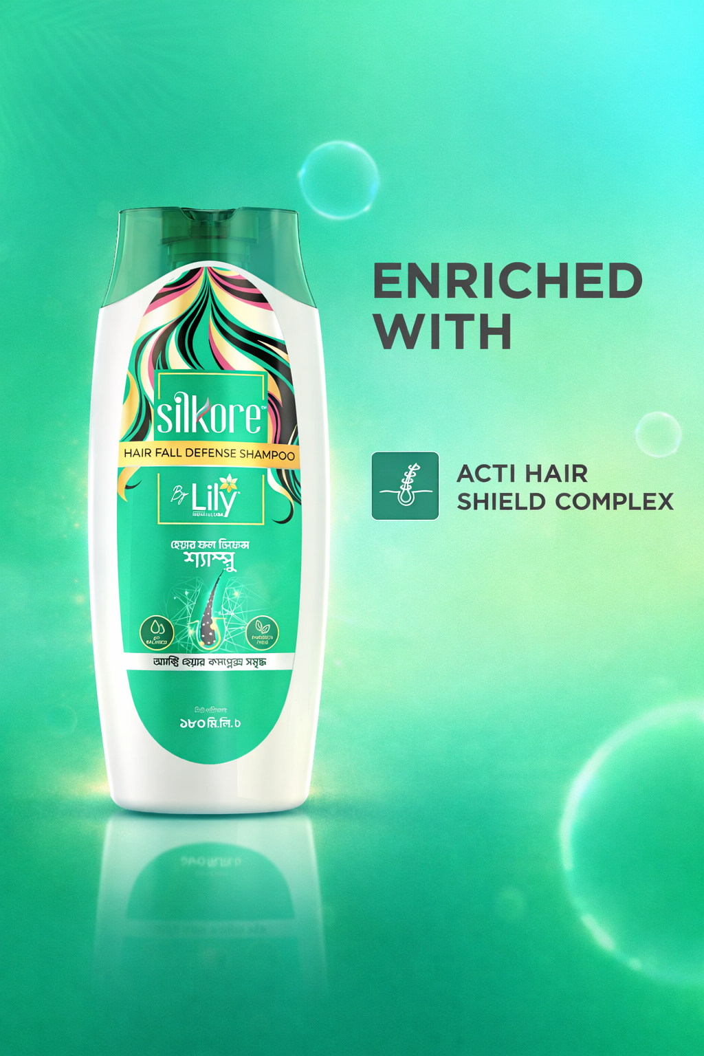 Silkore- Hair Fall Defense Shampoo 180ml