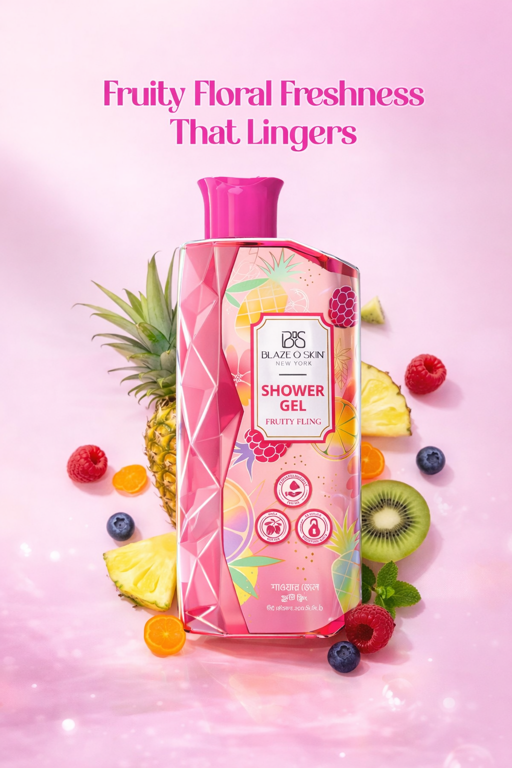 Shower Gel : Fruity Fling 250ml