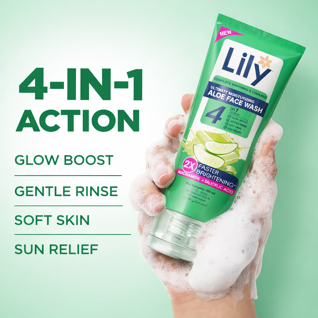 Lily Aloe Facewash 100ml
