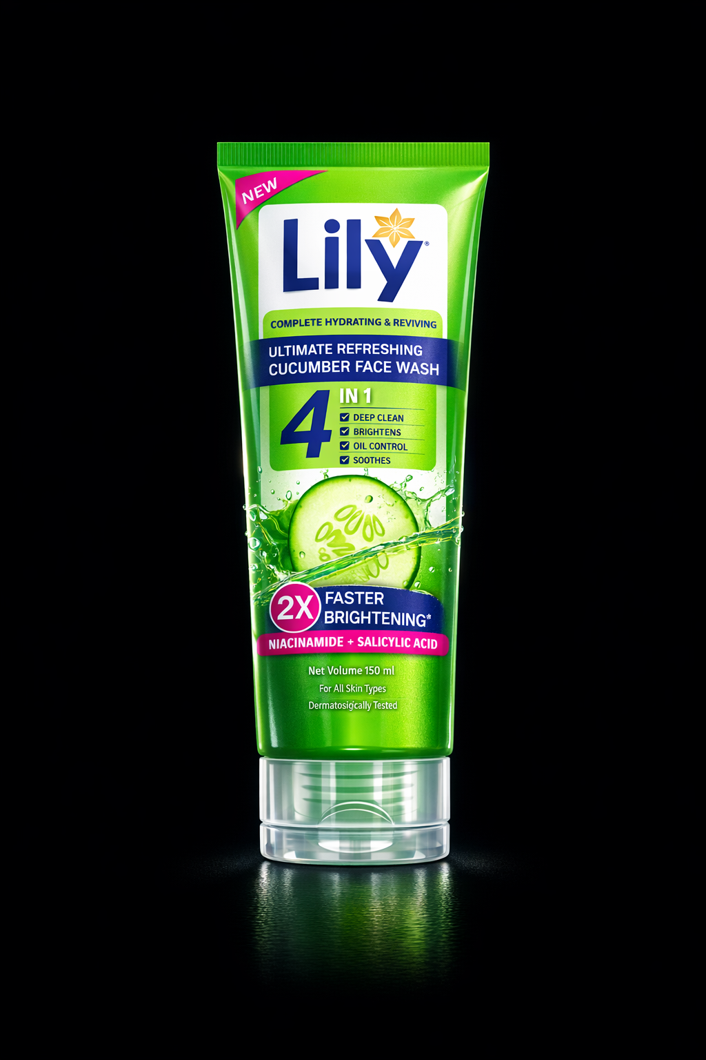  Lily Cucumber Facewash 100ml