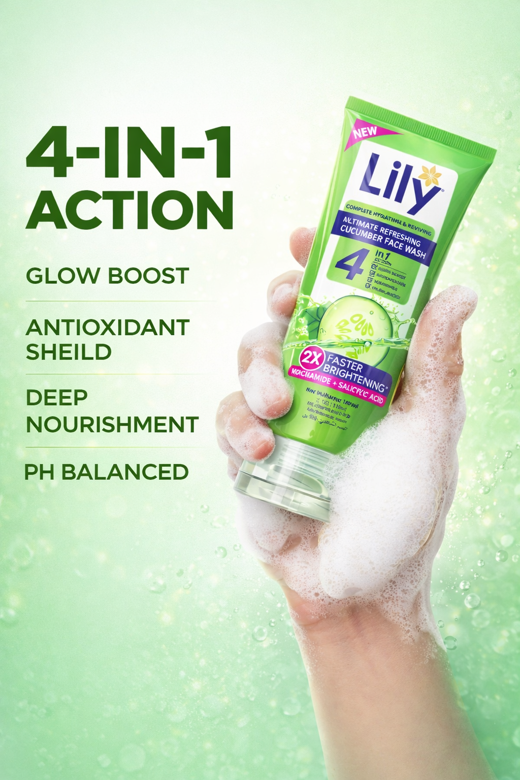  Lily Cucumber Facewash 100ml