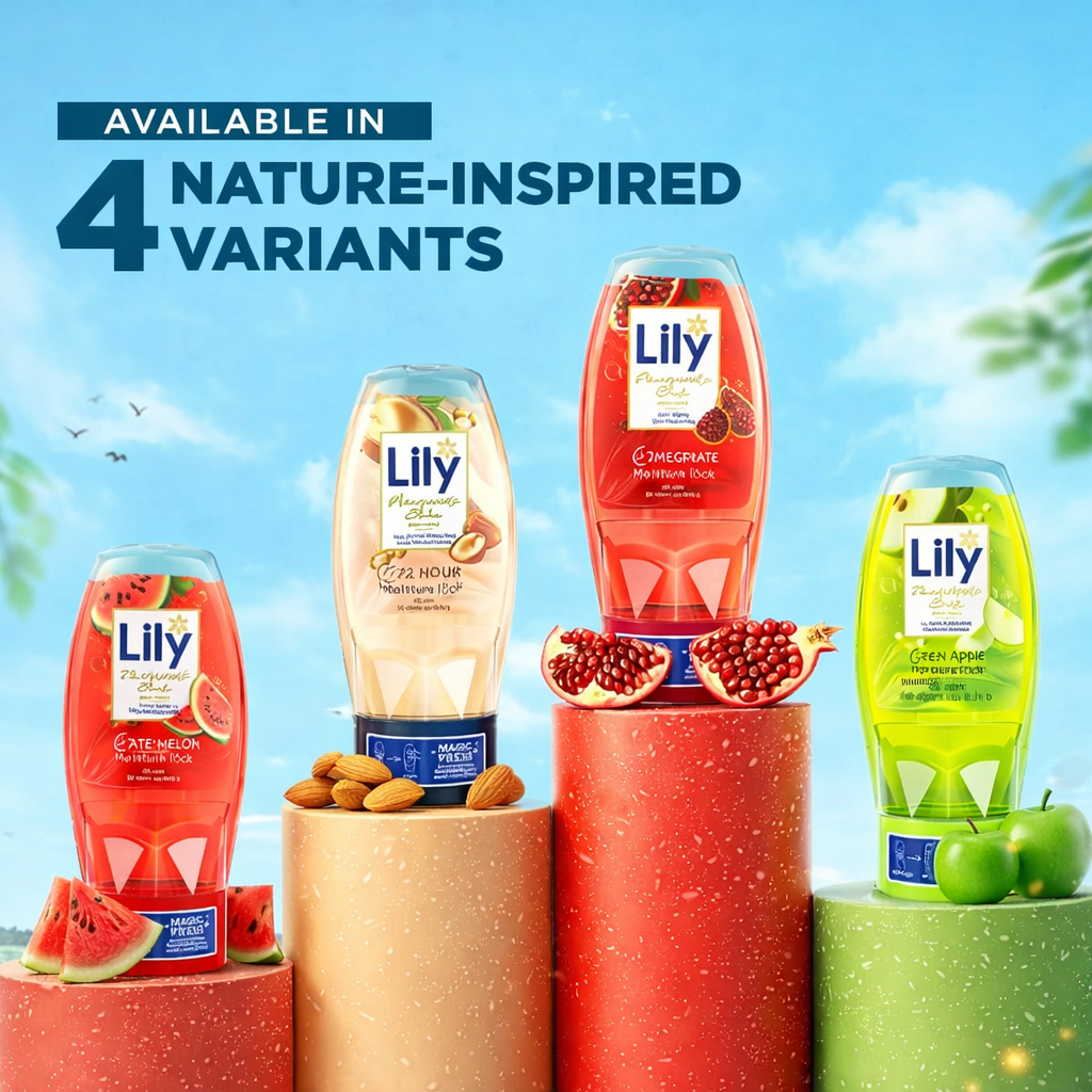 Lily Green Apple Burst Body Wash 250ml