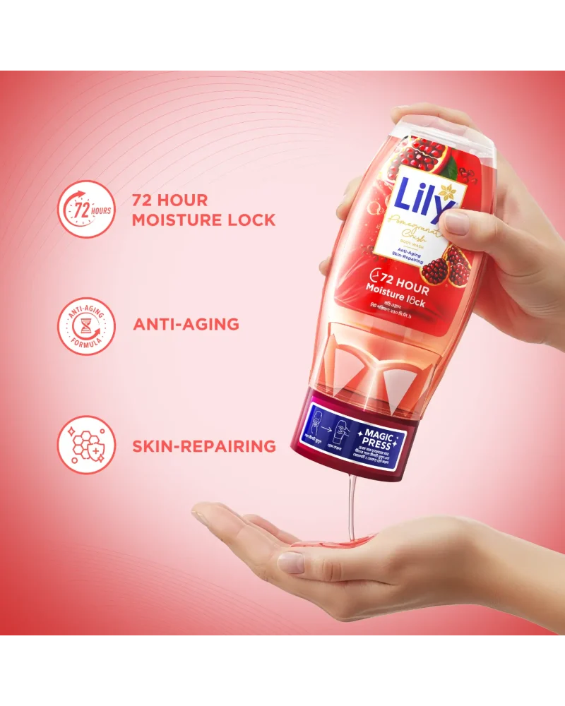 Lily Whipped Shea Body Wash 250ml