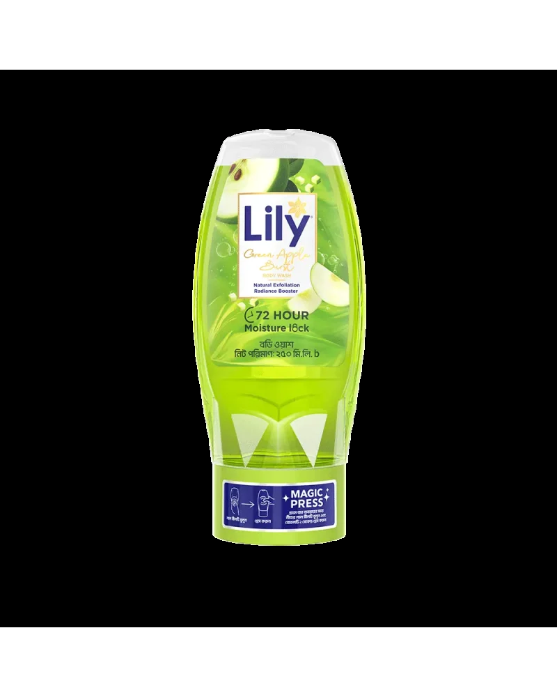 Lily Green Apple Burst Body Wash 250ml
