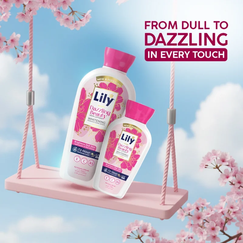 Lily Dazzling Beauty Whitening Skin Lotion 200ml