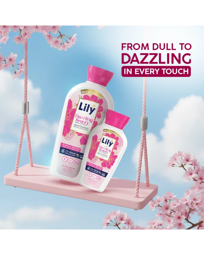 Lily Dazzling Beauty Whitening Skin Lotion 200ml