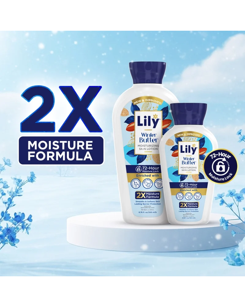 Lily Winter Butter Moisturizing Skin Lotion 200ml