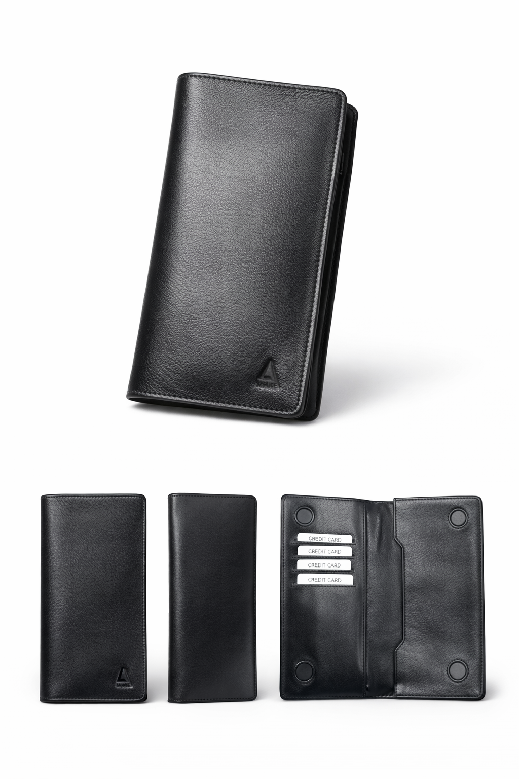 Long Wallet Black