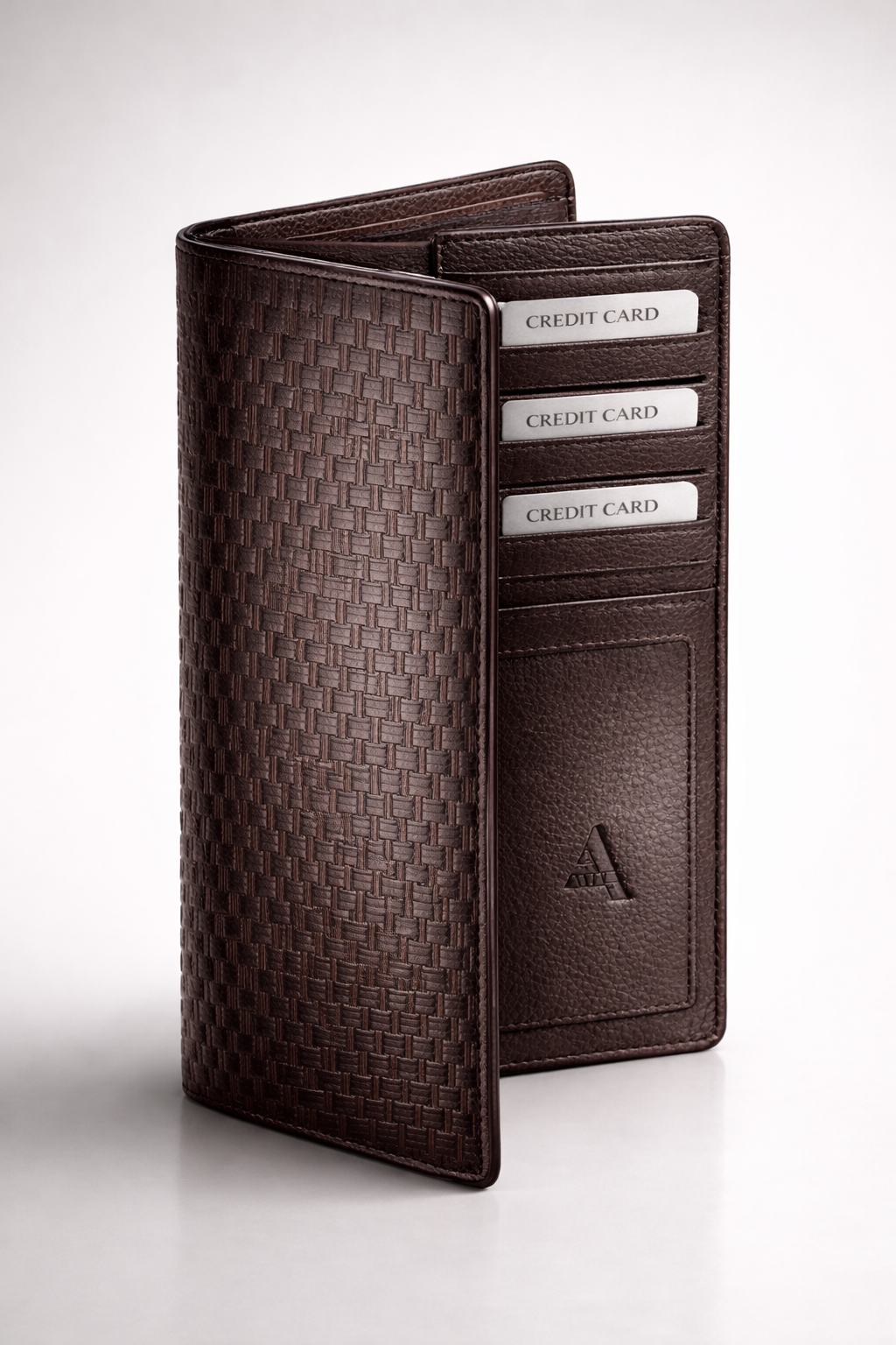 Long Wallet Dark Brown