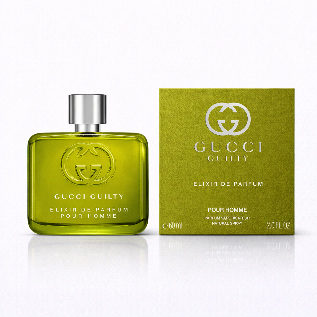 GUCCI GUILTY ELIXIR DE PARFUM POUR HOMME 60ML FOR MEN