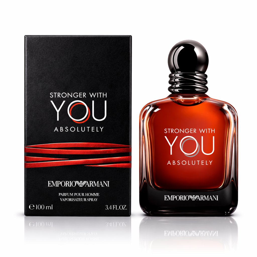 EMPORIO ARMANI STRONGER WITH YOU ABSOLUTELY EDP 100ML FOR MAN